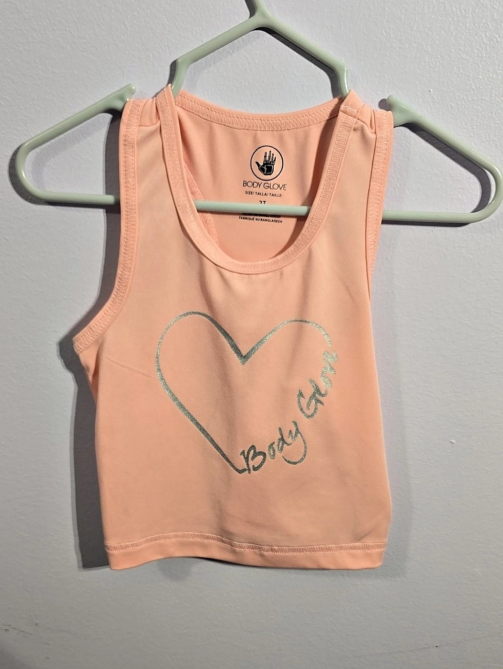 Body Glove Orange Graphic Tank Top